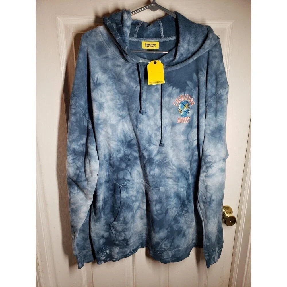 NWT Chinatown Market Tie Dye Hoodie Mens Size XL